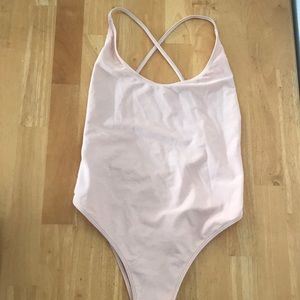 Forever21 pink body suit